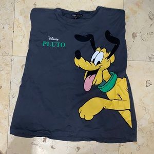 Disney collection, Pluto shoulder pad muscle shirt